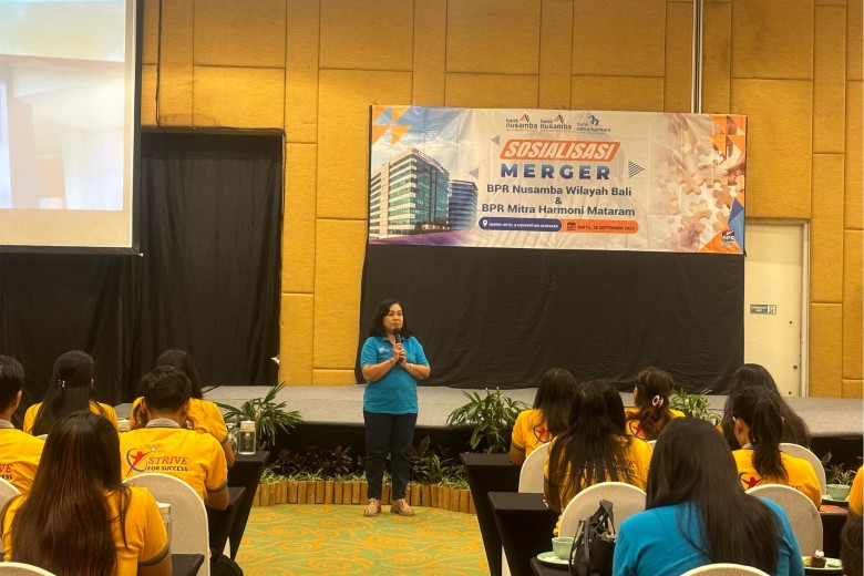 Sosialisasi Rencana Merger BPR Nusamba Wilayah Bali & BPR Mitra Harmoni Mataram